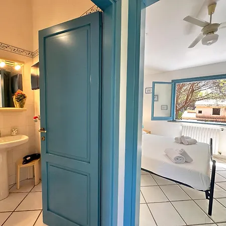 Blue Shutters By The